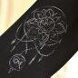 Preview: Langarm-Shirt Chakra-Flower schwarz