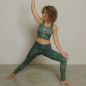 Preview: Yoga-Leggings Buddhi smaragd lang
