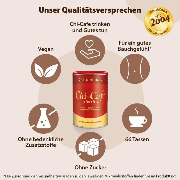 Dr. Jacobs Chi-Cafe classic: Aromatisch-mild – der Klassiker 400 Gr.