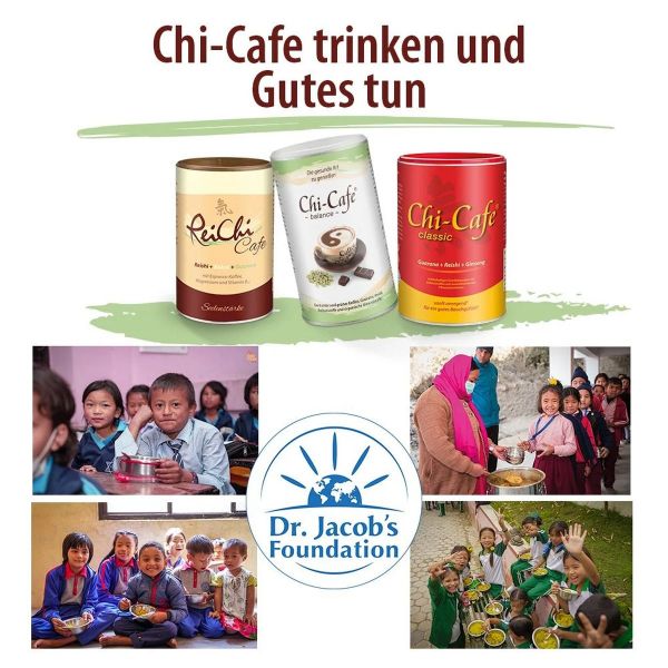 Dr. Jakob's Chi-Cafe free: Entkoffeinierter und grüner Kaffee 250g