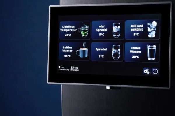 Preview: Fusion Pro Osmoseanlage mit Sprudel, Heiß- und Kaltwasser – 7in1 Auftischsystem