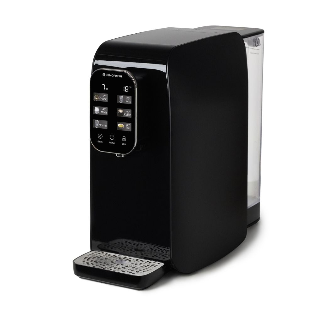 Die Quella Life  -  Black Edition Auftisch Osmoseanlage von OsmoFresh