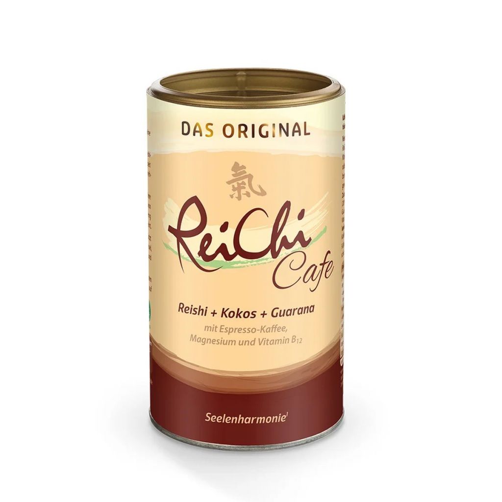 Dr. Jakob's ReiChi Cafe: cremiger Genuss aus Reishi-Pilz, Kaffee und Kokos 180g