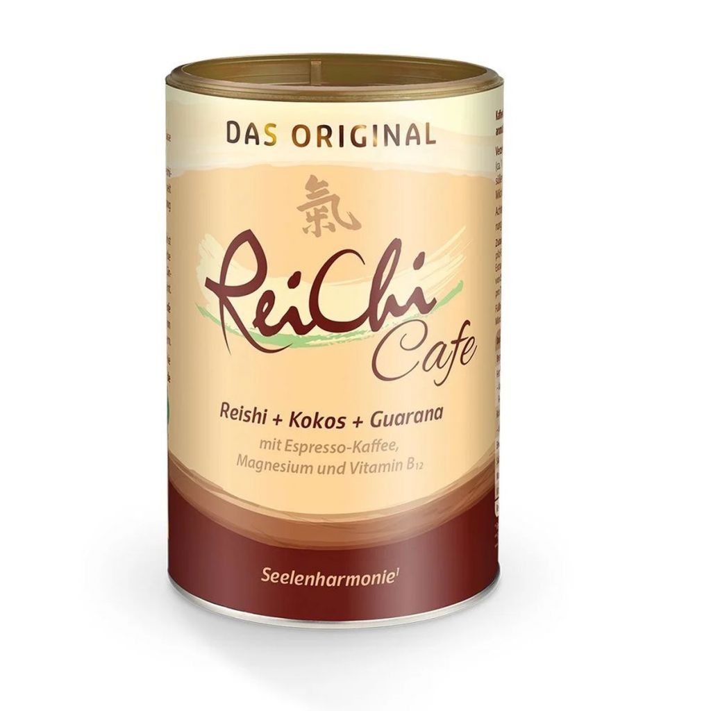 Dr. Jakob's ReiChi Cafe: cremiger Genuss aus Reishi-Pilz, Kaffee und Kokos 400g