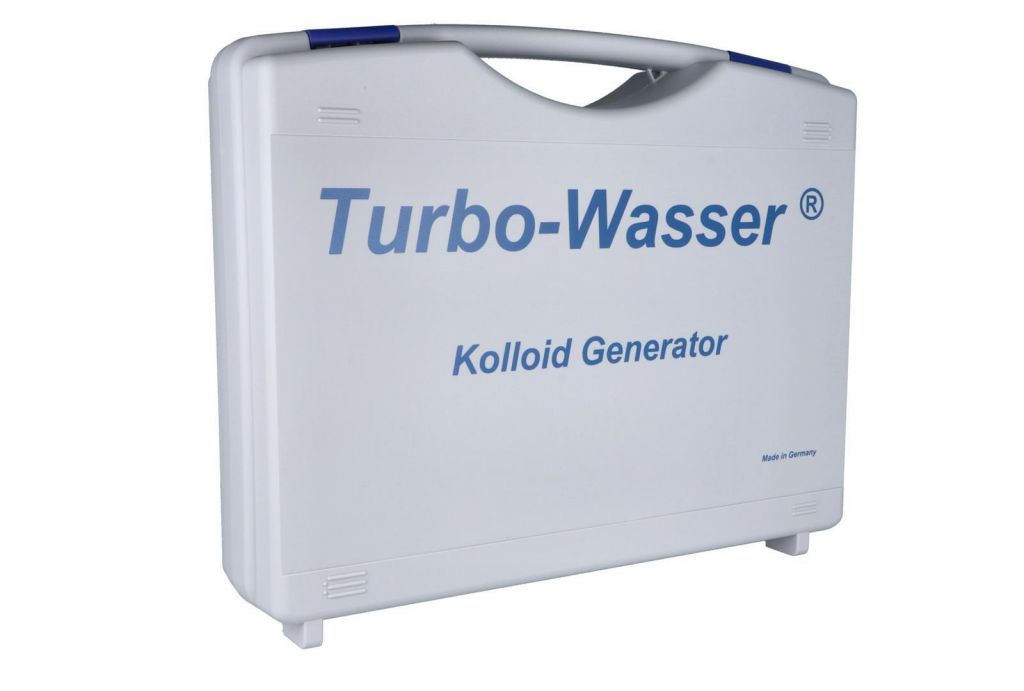 Turbo-Wasser® Kolloid-Generator Comfort Silbergenerator kolloidales Silber, Gold und vieles mehr einfach herstellen.