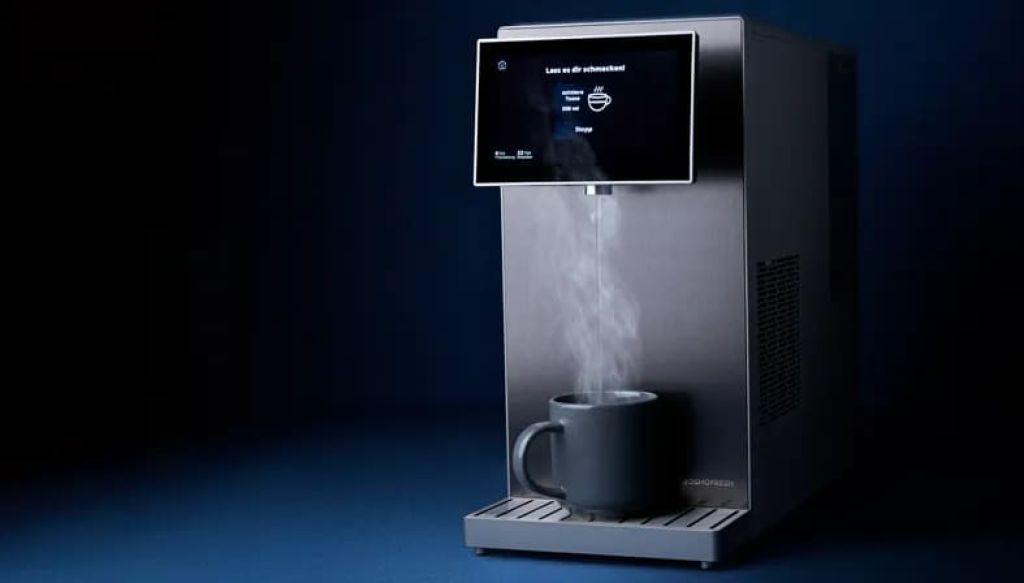 Fusion Pro Osmoseanlage mit Sprudel, Heiß- und Kaltwasser – 7in1 Auftischsystem