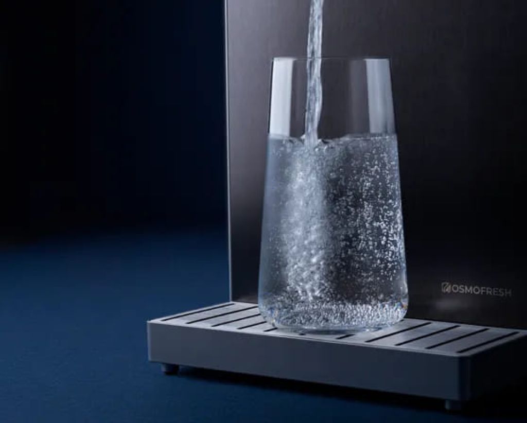 Fusion Pro Osmoseanlage mit Sprudel, Heiß- und Kaltwasser – 7in1 Auftischsystem