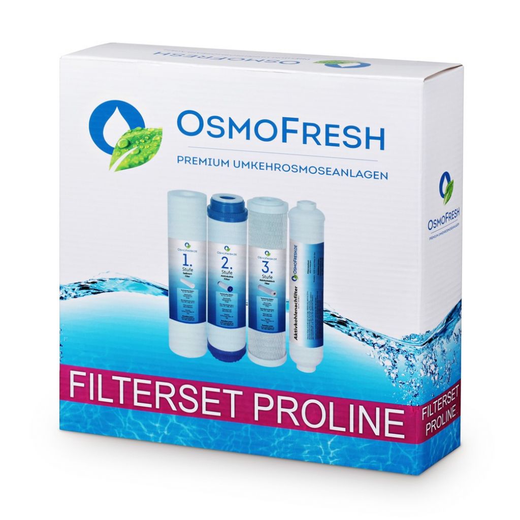Filterset Ersatzfilter Proline Umkehrosmoseanlage 10"